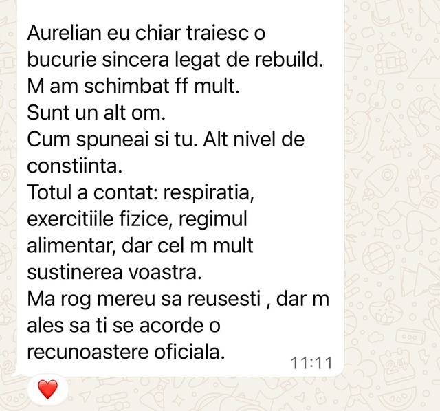 Mărturie clientă Rebuild